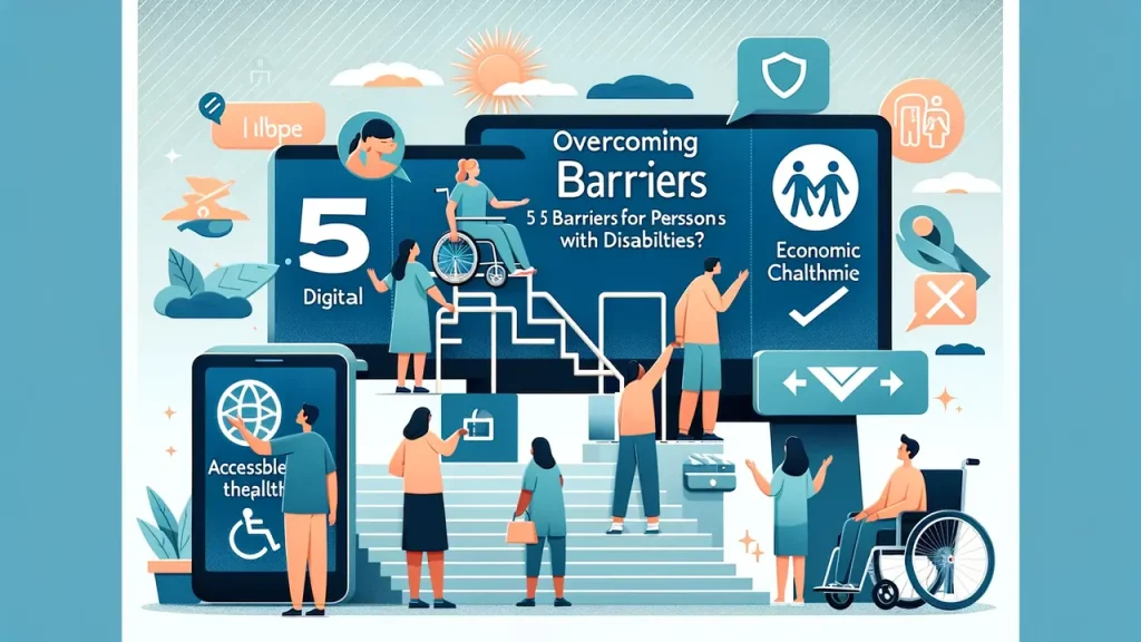 What are the 5 Barriers for Persons with Disabilities